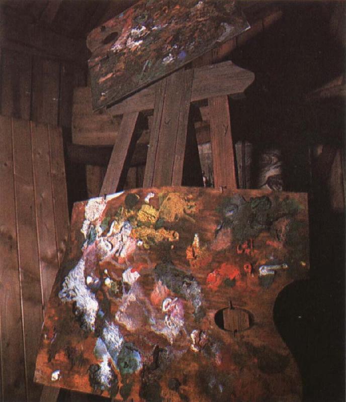 Edvard Munch Artist-s Palette